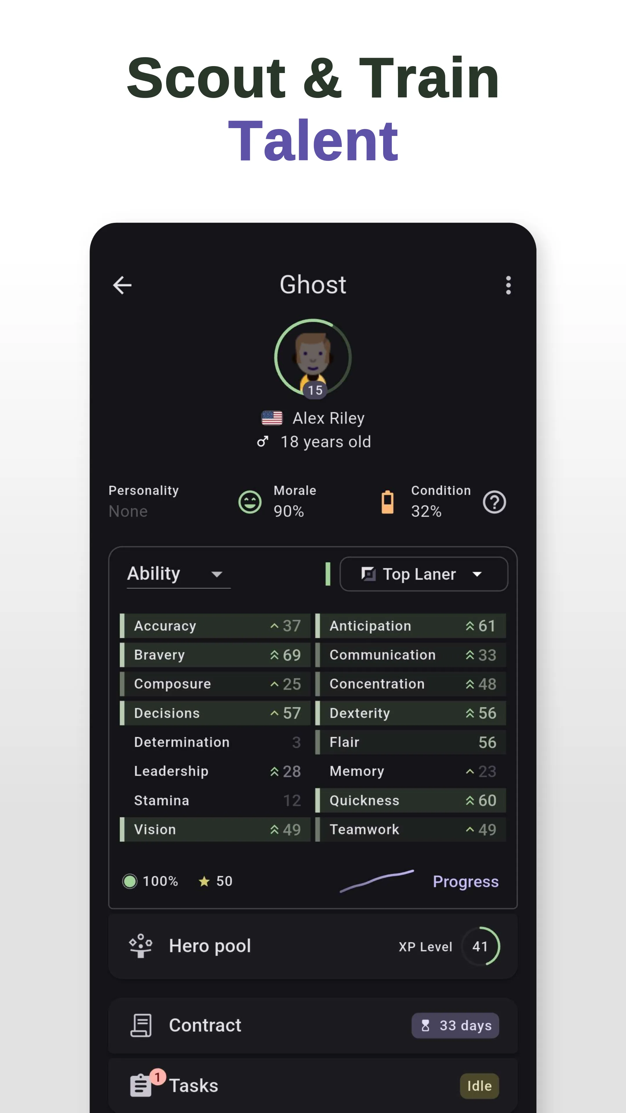 Scout & Train Talent