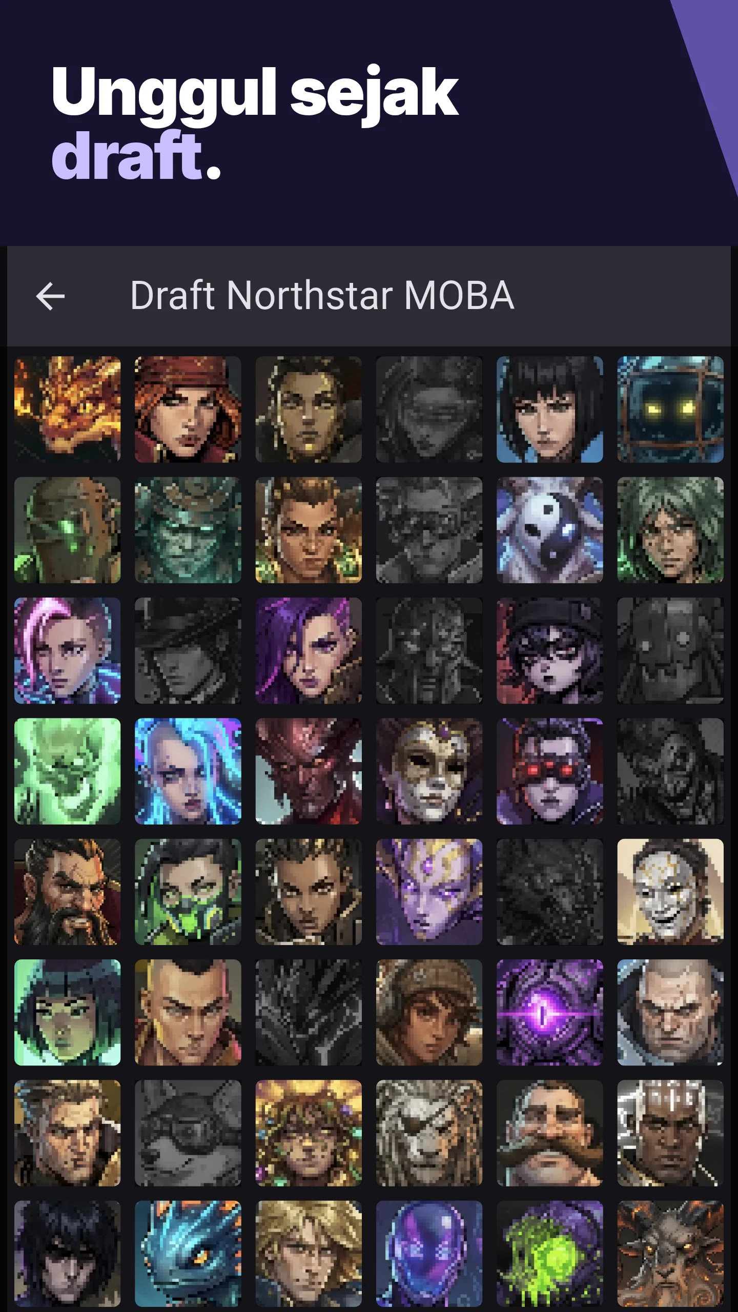 Unggul sejak draft.